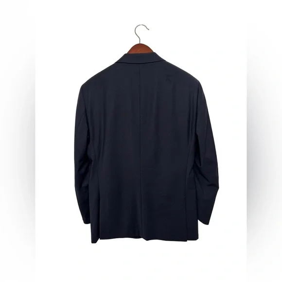 Calvin Klein Men’s Navy Two-Button Suit Blazer 42R